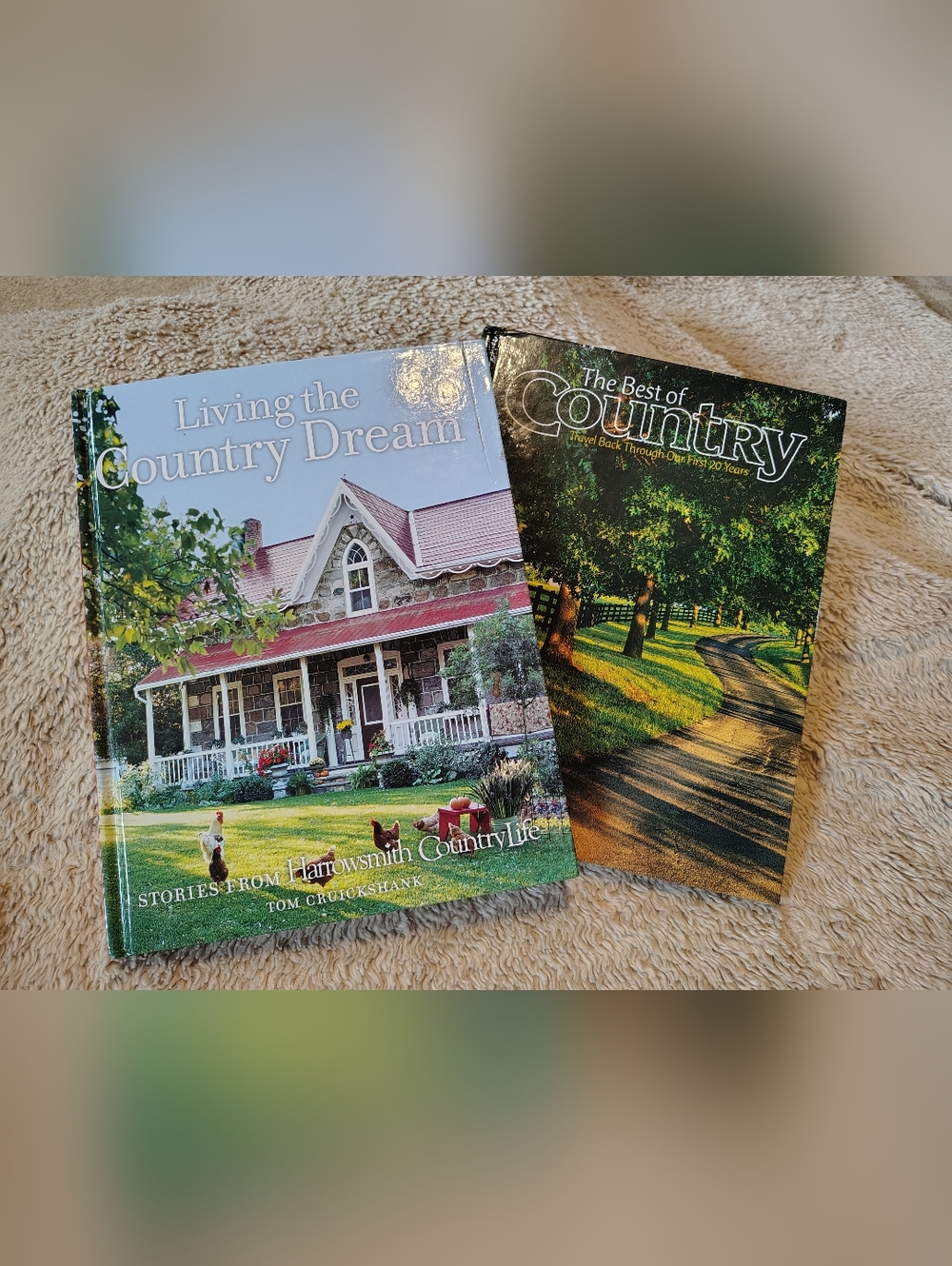 Southern Country Photo Coffee Table Two Books Country Dream Best Of Country HC